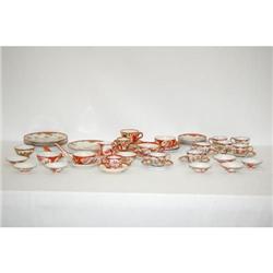 46 PCS. MISC. KUTANI CHINA - VARIOUS PATTE