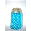 Image 2 : 4 3/4" BLUE OPALESCENT VICTORIAN ART GLASS