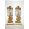 Image 3 : 3 PC. GIRANDOLE MANTLE CANDLEABRA GROUP-FI