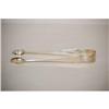 Image 2 : PR. 7" STERLING SUGAR TONGS W/ ACORN FORM