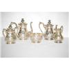 Image 1 : 5 PC. VICTORIAN SILVERPLATED TEASET-ROGERS