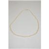 Image 1 : 13 1/2" STRAND OF CULTURED PEARLS - APPROX