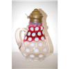 Image 1 : 6 3/4" RUBINA CRANBERRY OPALESCENT VICTORI