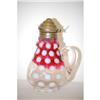 Image 2 : 6 3/4" RUBINA CRANBERRY OPALESCENT VICTORI