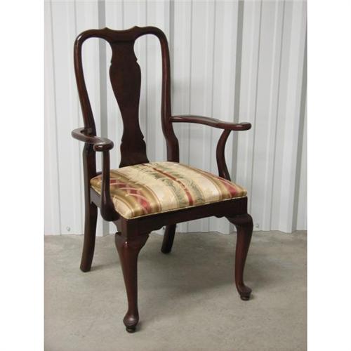 Ethan Allen Mahogany Queen Anne Chairs (6)