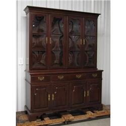 Ethan Allen Mahogany China Cabinet 11-6238