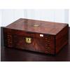 Image 1 : English Mahogany Inlaid Laptop Desk c1890
