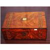 Image 2 : English Mahogany Inlaid Laptop Desk c1890