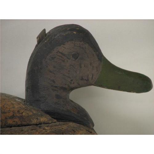 Antique Cork Duck Decoy c1900