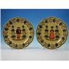 Image 1 : HenRiot Quimper Yellow Large Plates (2) ca. 1920's