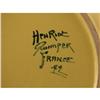 Image 5 : HenRiot Quimper Yellow Large Plates (2) ca. 1920's