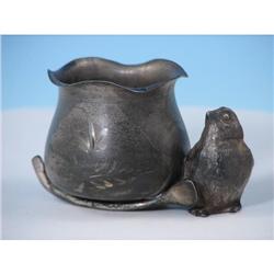 Wm. Rogers Toothpick holder Bird on wishbone