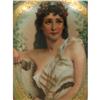 Image 3 : Germany Portrait Vase Gilded Porcelain