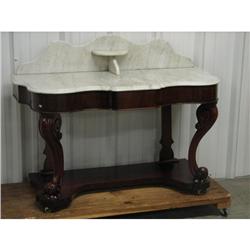 Marble top Washstand Console c.19thC