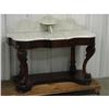 Image 1 : Marble top Washstand Console c.19thC