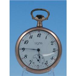 Lewis Jewelry Co. OF Case Pocket Watch