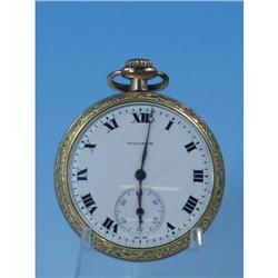 1907 Waltham 15 Jewel OF Case Pocket Watch