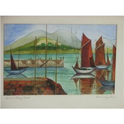 E G Manning 1938 O/C Sardine Fishing Boat
