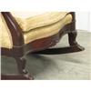 Image 4 : Antique Walnut Upholstered Rocker 19thC