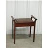 Image 1 : c1950 Singer Sewing Bench Leather Seat