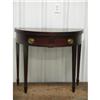 Image 1 : Mahogany Flip Top Console Table