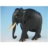 Image 1 : Carved Elephant w Pre-Ban Ivory Tusks