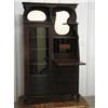 Image 2 : Victorian Oak Side-by-Side Bookcase Desk
