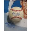 Image 3 : Bob Feller HOF signed Baseball plus 8x10