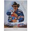 Image 1 : Richard Petty Signed Start to Finish Lithograph.