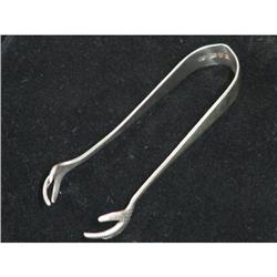 Silver Claw Sugar Tongs Chester 1904