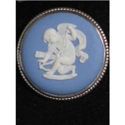 Wedgwood Brooch Sterling Setting