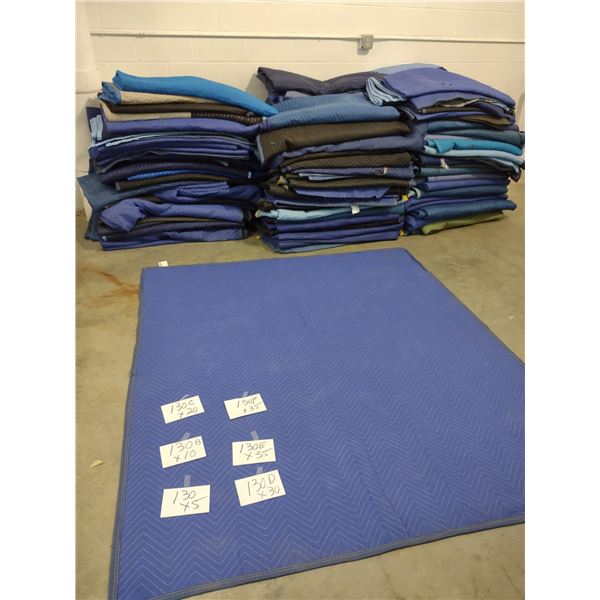 LIKE NEW STANDARD SIZE QUILTED FURNITURE MOVING PADS (x20)