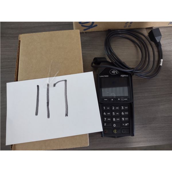 NEW, LANE/3000 INGENICO CREDIT CARD MACHINE TERMINAL