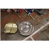 Image 1 : Magazine Racks and Stainless Steel Bowl
