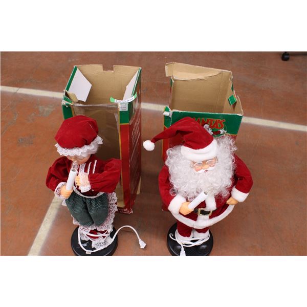 (2X THE MONEY) Santa Claus Figurine