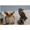Image 2 : 4 Owls Figurines