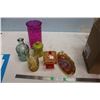 Image 1 : Carnival Glass Colorful Glass