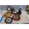 Image 1 : Owl Clocks Collector Plates and Holders