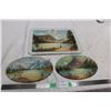 Image 1 : Painted Glass Pieces