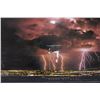 Image 2 : Ralph Wetmore Lightning Picture and 2 Pictures From Leonard Carlyle Skinner in Plastic Folder Protec