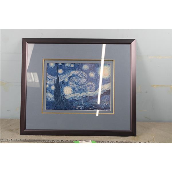 Picture in Frame (22.5  x 26.5 )