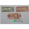 Image 1 : Lot of Canadian $1 and $2 Bills 1973, 74, 86
