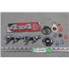 Image 1 : Lot of Vehicle Emblems Plus Keychains