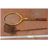 Image 1 : Vintage Minnow Scoop Net? Plus Vintage Racket
