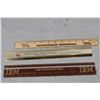 Image 2 : Square and Advertising Rulers and Metre Stick