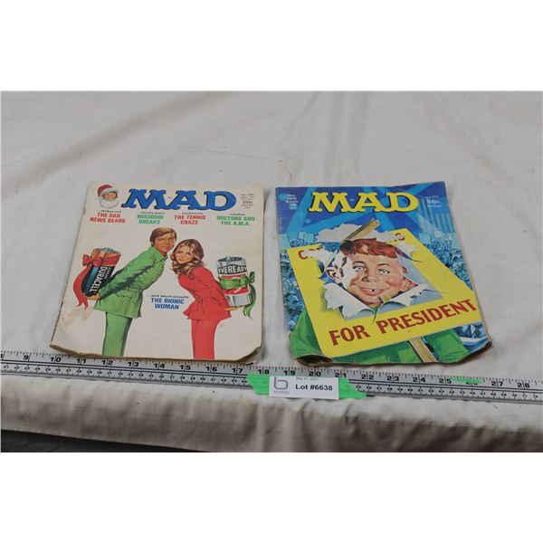 (2X THE MONEY) 50 cent Mad Comics (2)