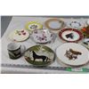 Image 2 : Lot of Decorative Plates and Other Plates and Misc