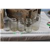 Image 2 : Vintage Mason Jars and 2 Wooden Crates
