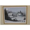 Image 2 : Frosty Day Picture In Frame By Bill Saunders (11.5" x 14.5")