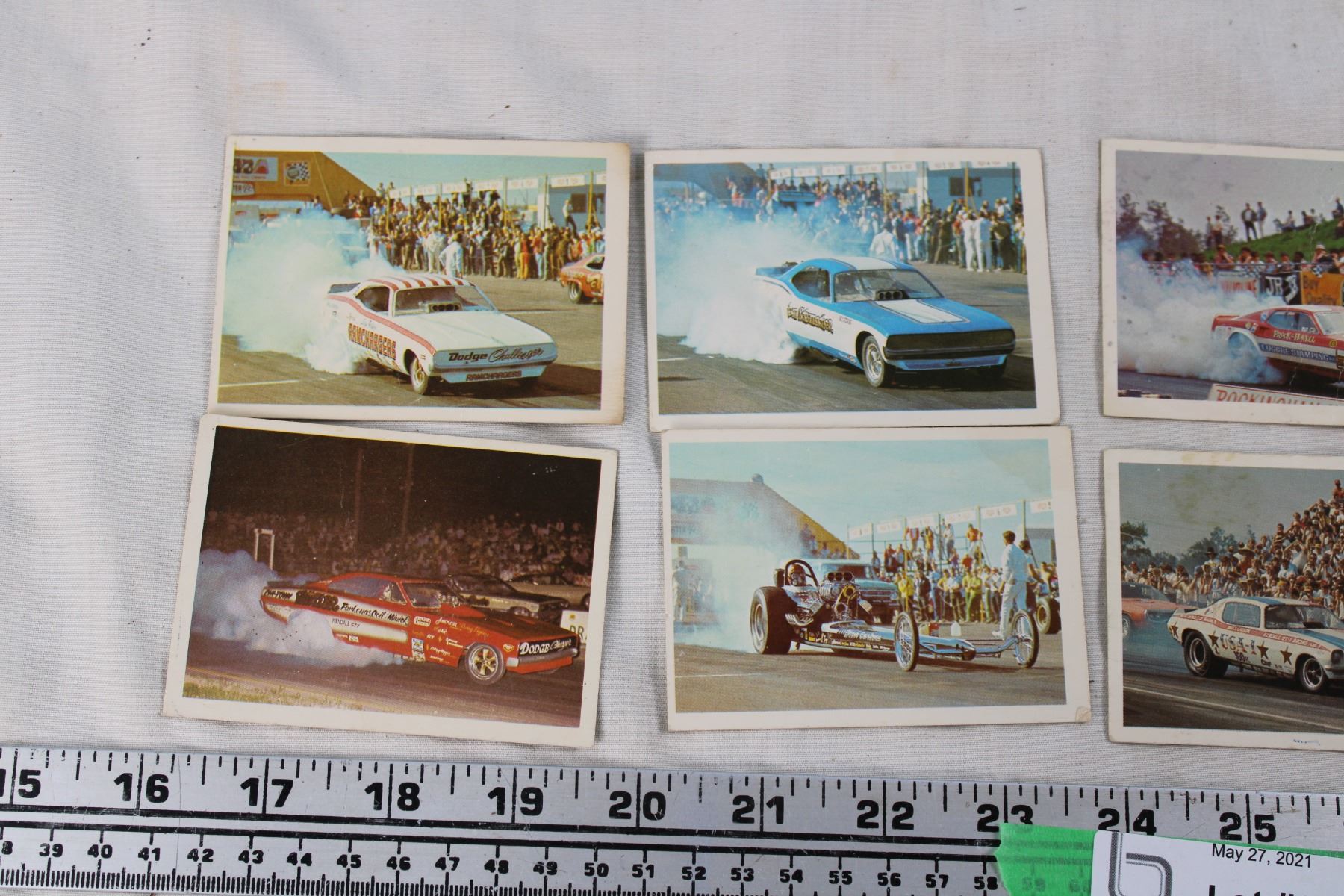 Vintage Fleer Drag Racing Cards (8)